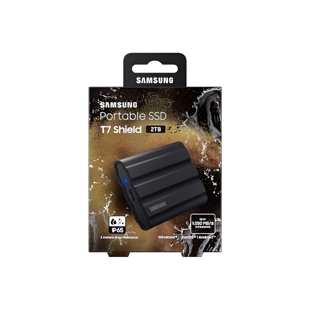 Samsung External SSD 2TB T7 Shield (With USB Type-C) view 2